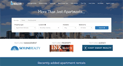 Desktop Screenshot of bostonapartments.com